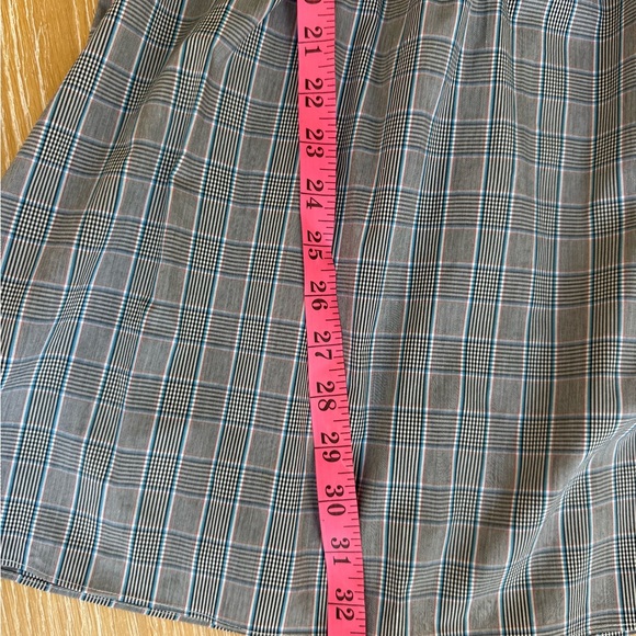 Hill House Gray Plaid Mini Dress - Picture 7 of 7